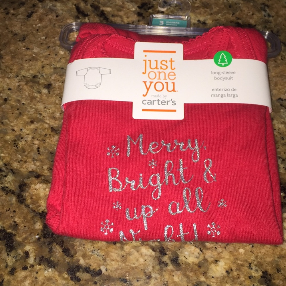 J.o.y by carters merry bright Bodysuit